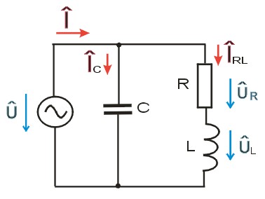 10. Schéma elektrického obvodu C_RL