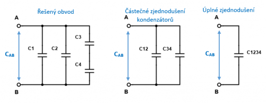 34. [Příklad č. 59] Výpočet výsledné kapacity