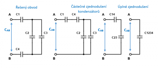 35. [Příklad č. 60] Výpočet výsledné kapacity