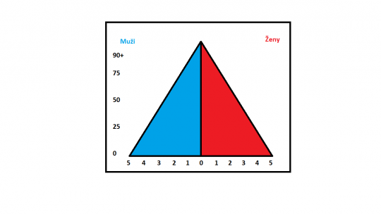 3. Věková pyramida 1