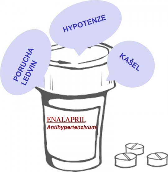 4. Enalapril a jeho účinky