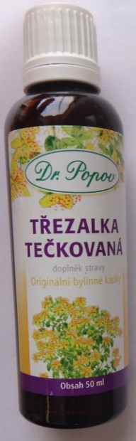 19. Doplněk stravy Dr. Popov® Třezalka tečkovaná