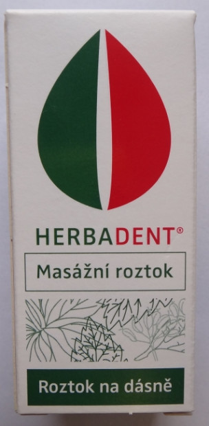 24. Registrovaný přípravek Herbadent® roztok