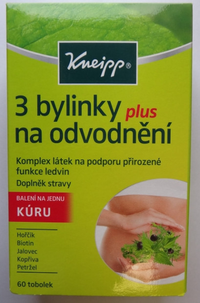 25. Doplněk stravy Kneipp® 3 bylinky na odvodnění