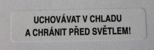 17. Signatury s informací o způsobu uchovávání